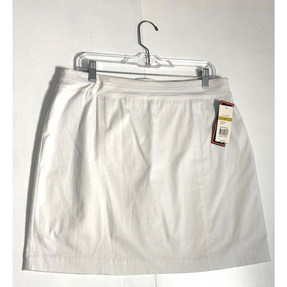 Women's Skorts by Kim Rogers Skort White Size 14 NWT - Picture 3 of 15